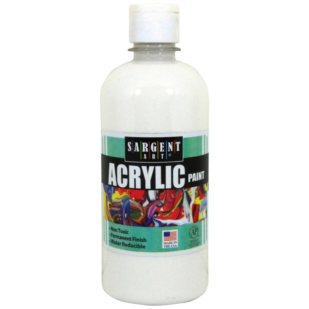 White Acrylic Paint Squeeze Bottle White Acrylic Paint Squeeze Bottle